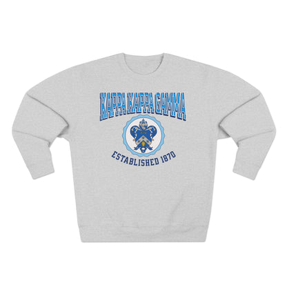 Kappa Kappa Gamma Crest Sweatshirt - Ivy Society