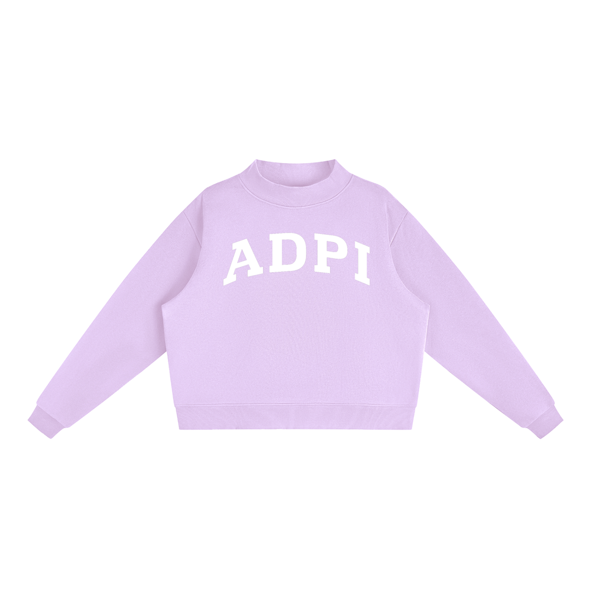 Alpha Delta Pi Mock Neck Sweatshirt