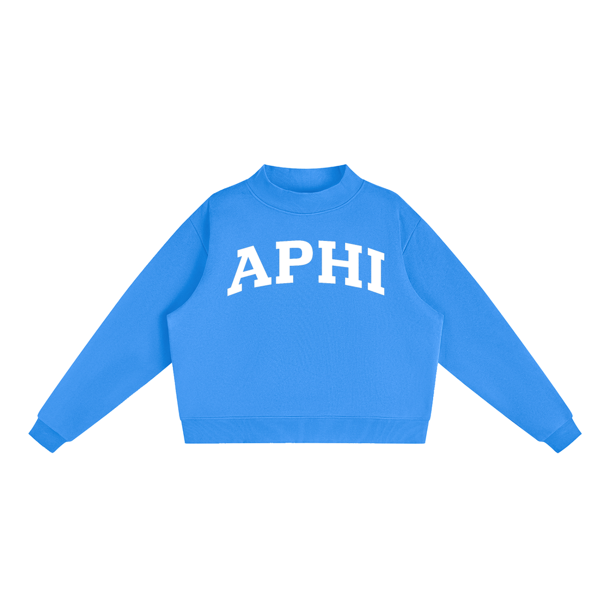 Alpha Phi Mock Neck Sweatshirt
