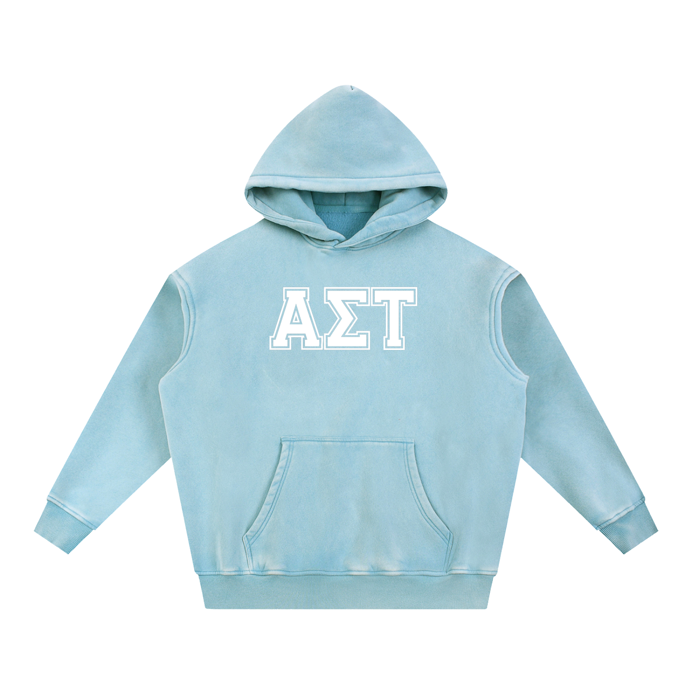 Alpha Sigma Tau Letters Hoodie
