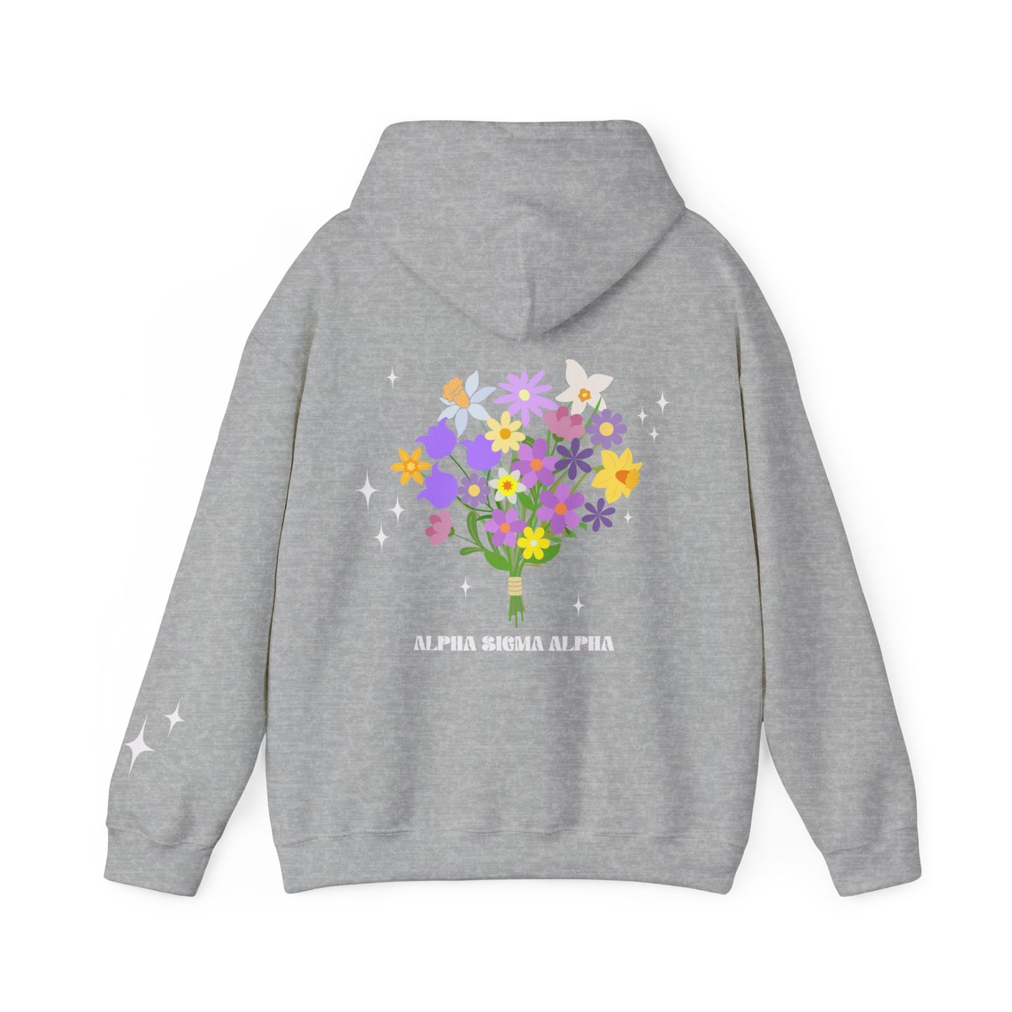 Alpha Sigma Alpha Bouquet Hoodie - Ivy Society