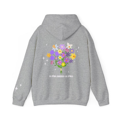 Alpha Sigma Alpha Bouquet Hoodie - Ivy Society