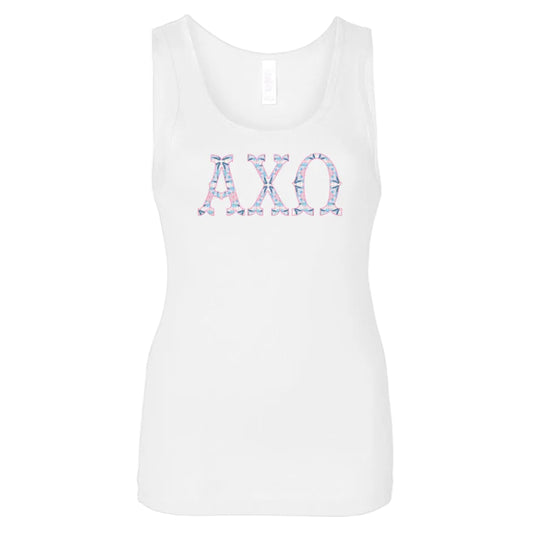 Alpha Chi Omega Pretty Tank Top