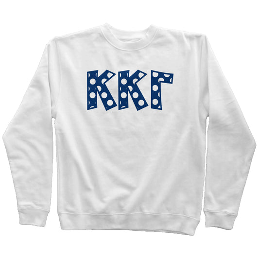 Kappa Kappa Gamma Dot Sweatshirt