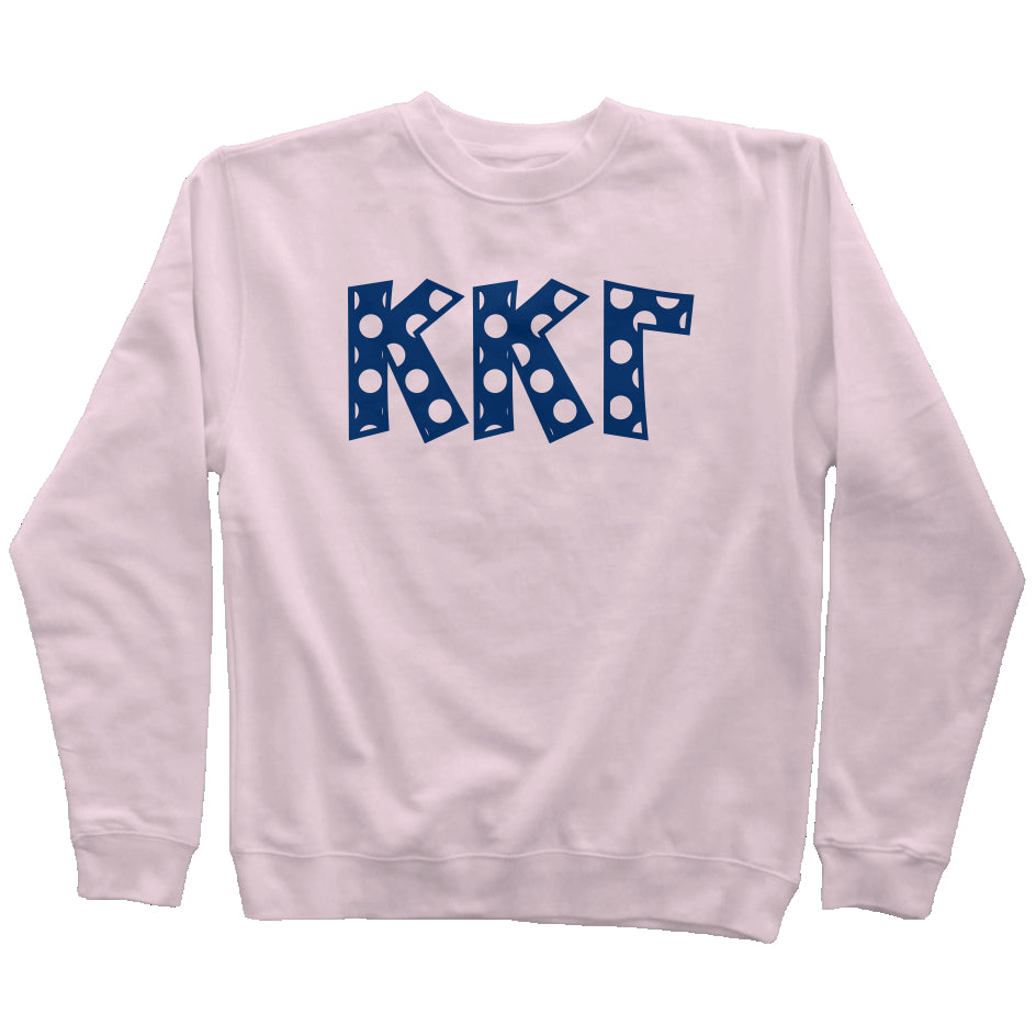 Kappa Kappa Gamma Dot Sweatshirt - Ivy Society
