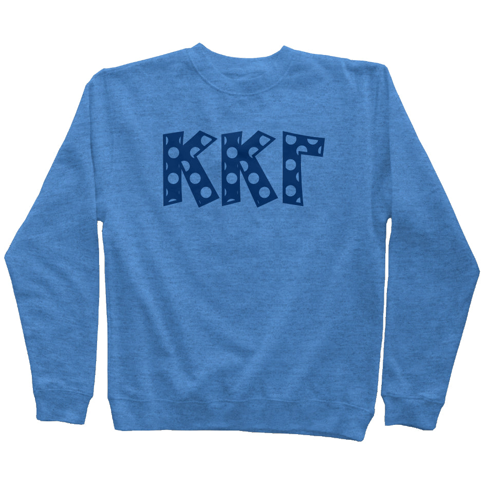 Kappa Kappa Gamma Dot Sweatshirt - Ivy Society