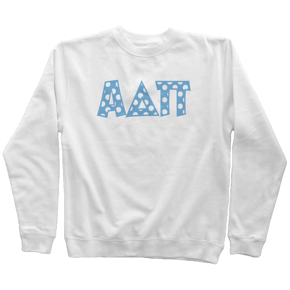 Alpha Delta Pi Polkadot Sweatshirt