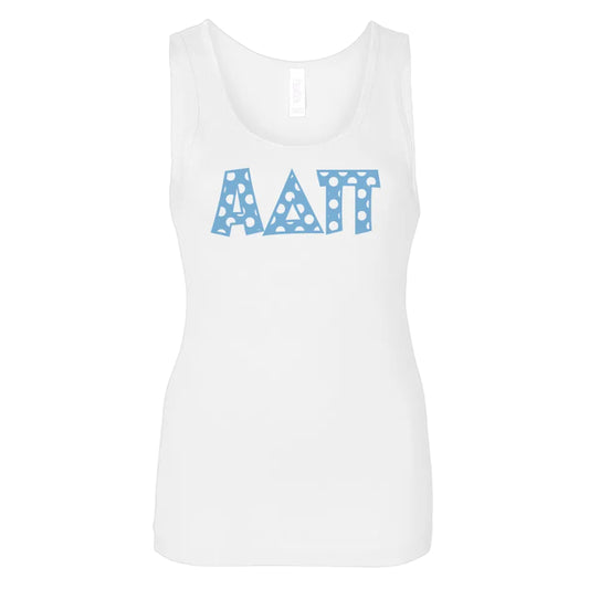 Alpha Delta Pi Polkadot Tank Top