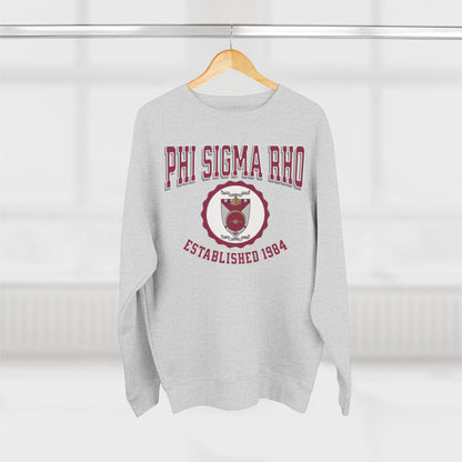 Phi Sigma Rho Crest Sweatshirt - Ivy Society