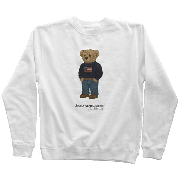 Sigma Alpha Polo Bear Sweatshirt