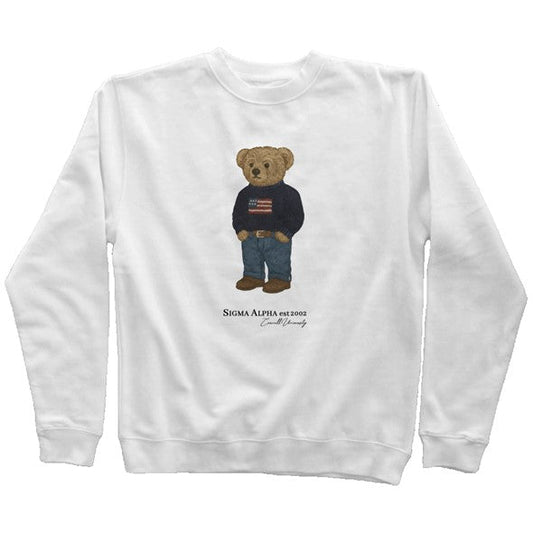 Sigma Alpha Polo Bear Sweatshirt