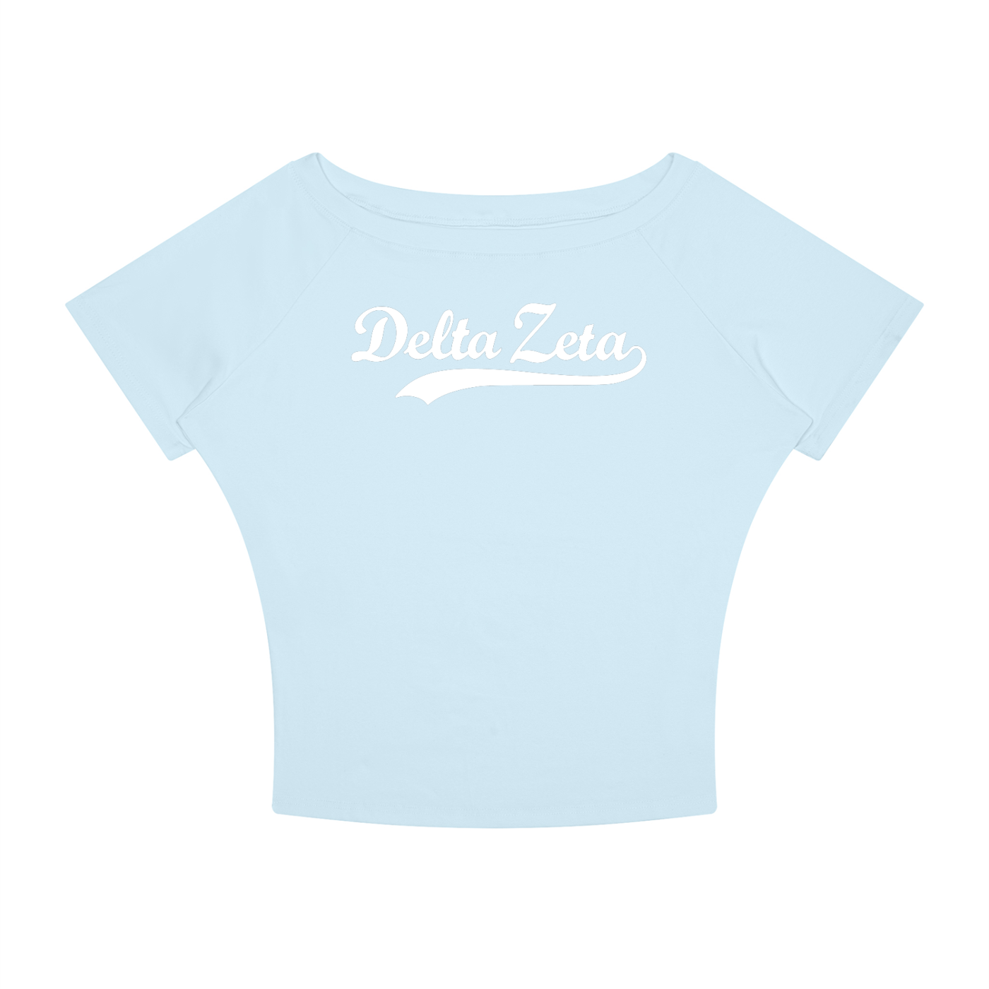 Delta Zeta Off the Shoulder Tee