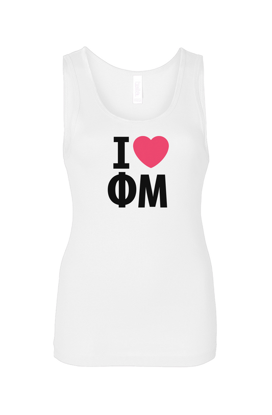 I Heart Phi Mu Tank Top