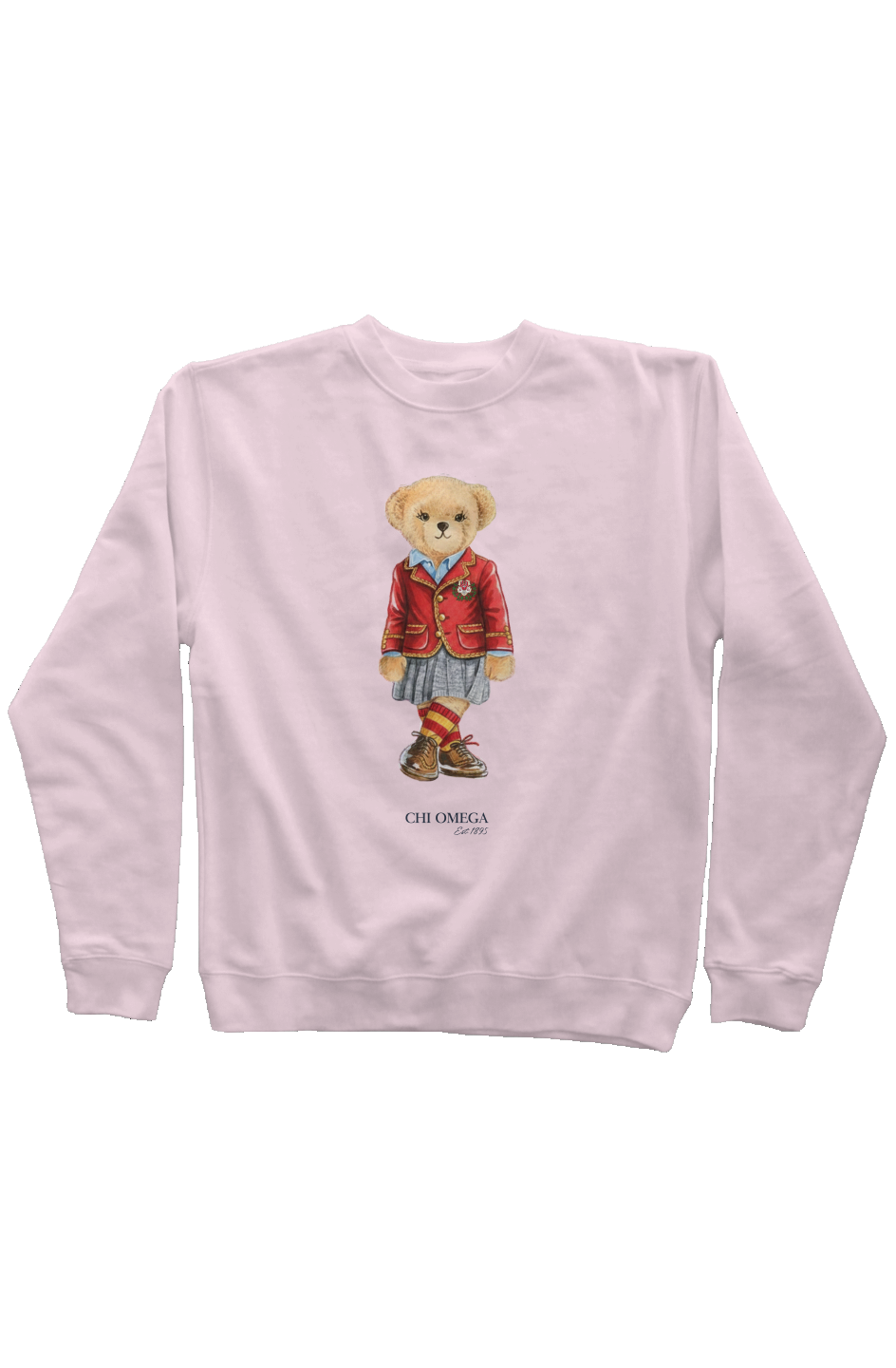 Chi Omega Sorority Bear Sweatshirt