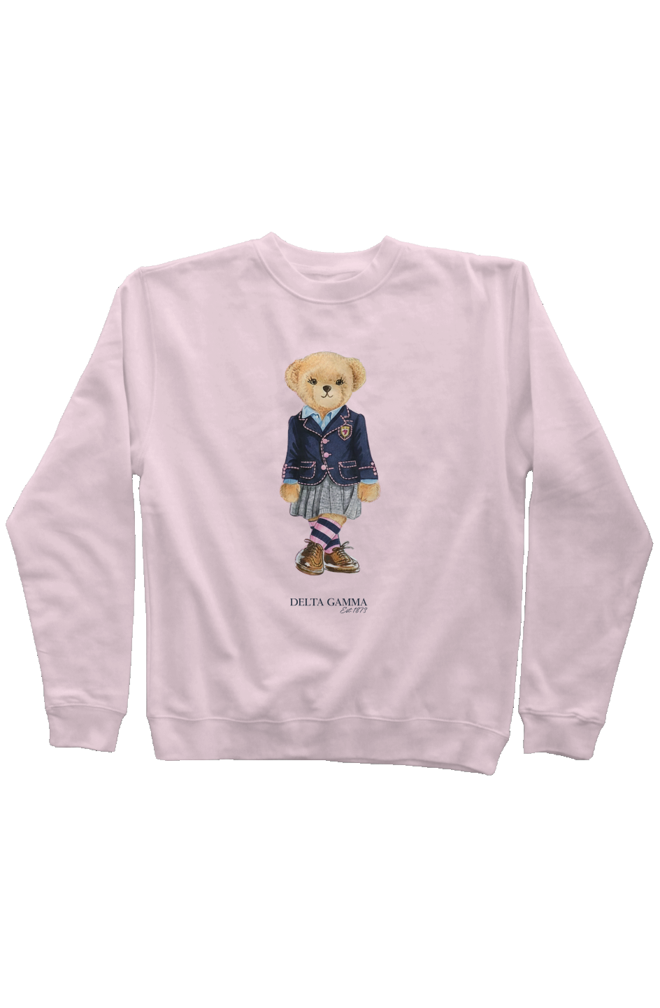 Delta Gamma Sorority Bear Sweatshirt
