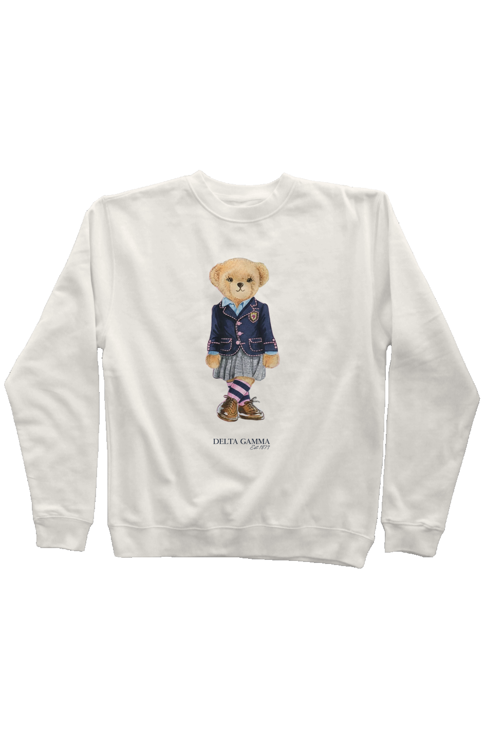 Delta Gamma Sorority Bear Sweatshirt