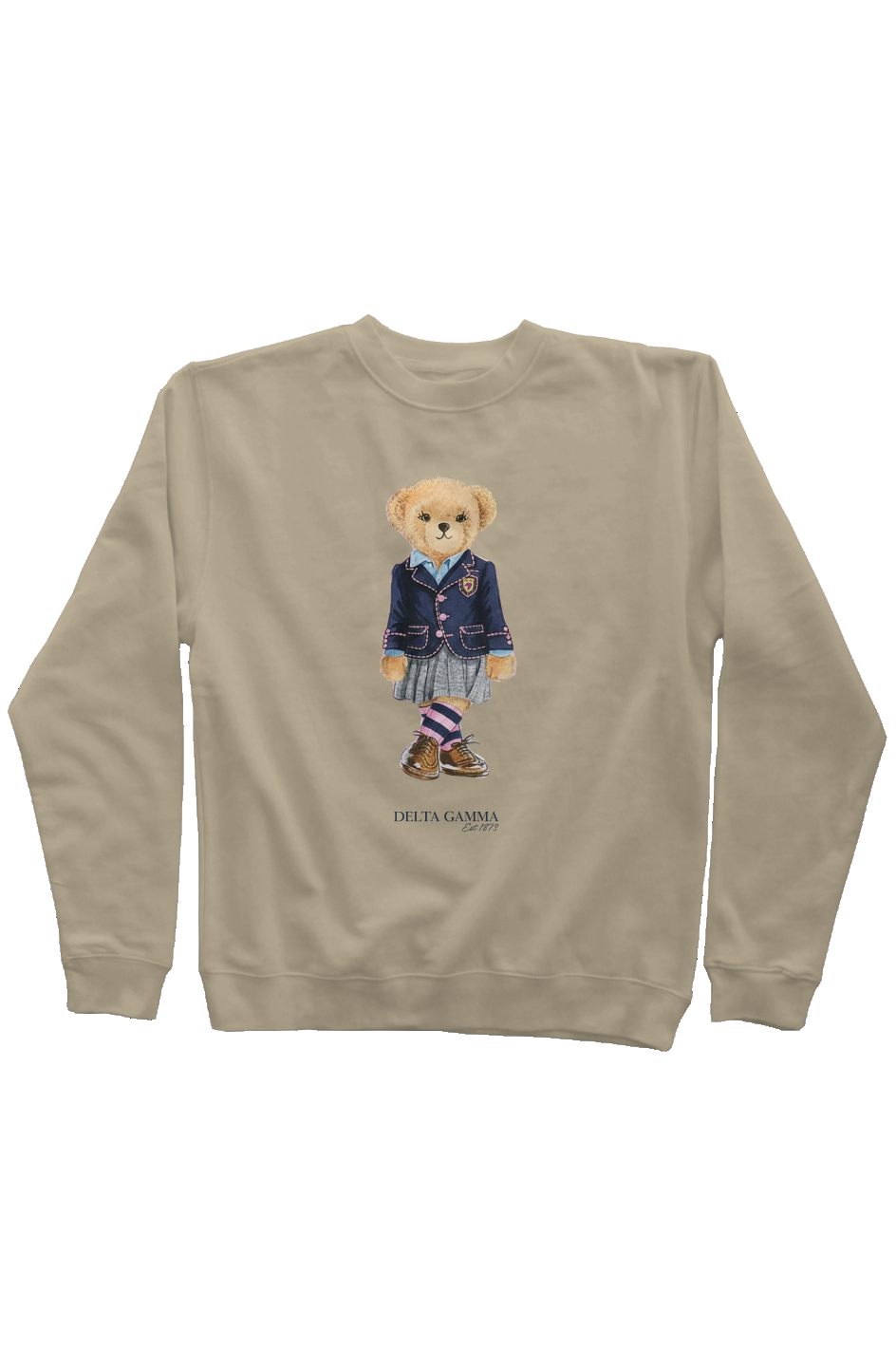 Delta Gamma Sorority Bear Sweatshirt