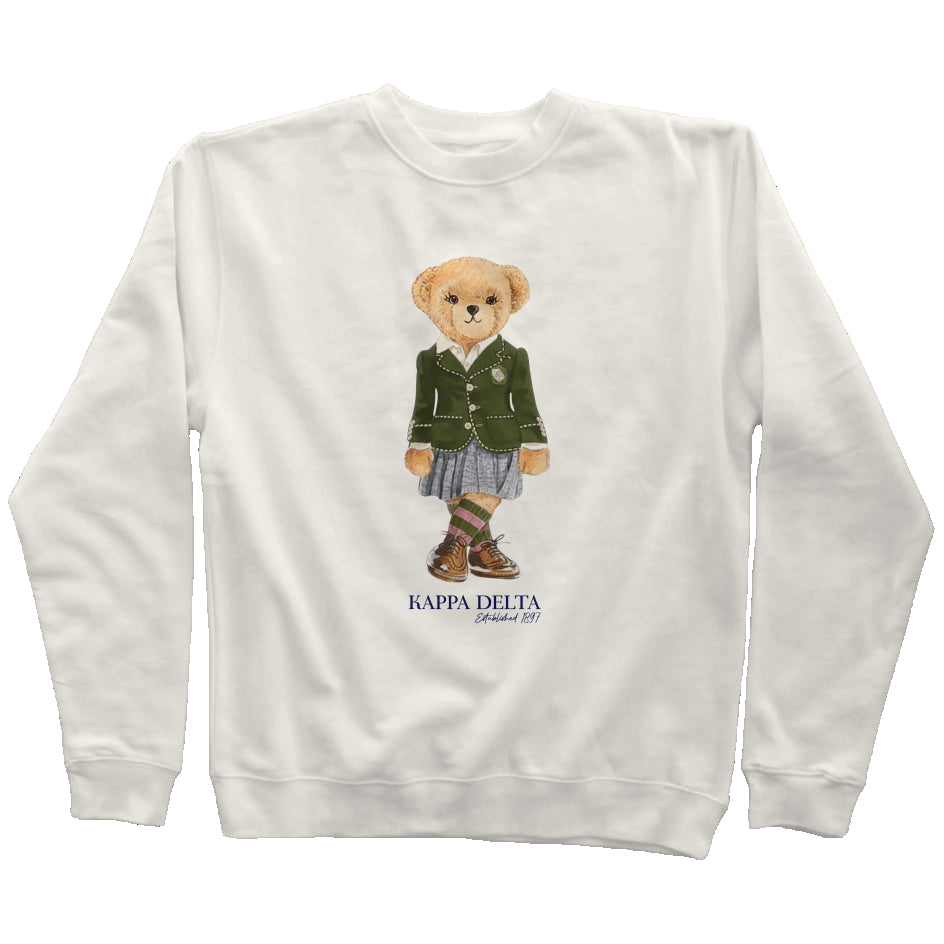 Kappa Delta Sorority Bear Sweatshirt