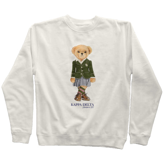 Kappa Delta Sorority Bear Sweatshirt