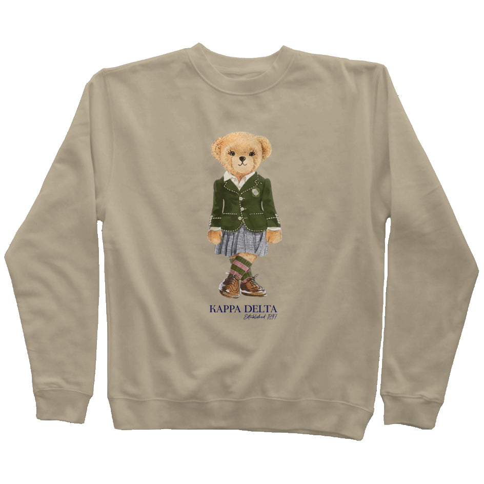 Kappa Delta Sorority Bear Sweatshirt