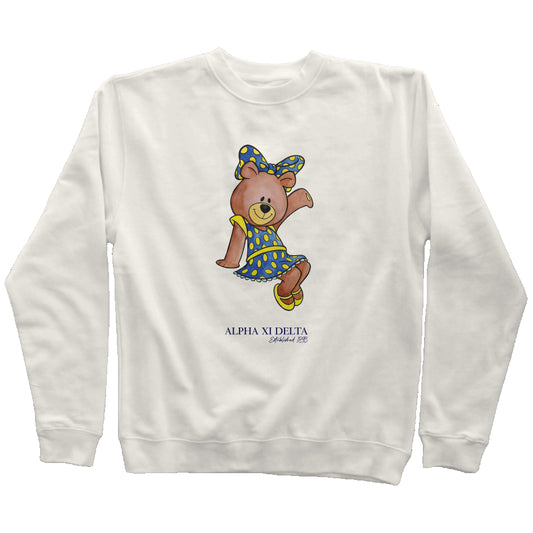 Alpha Xi Delta Betxi Bear Sweatshirt