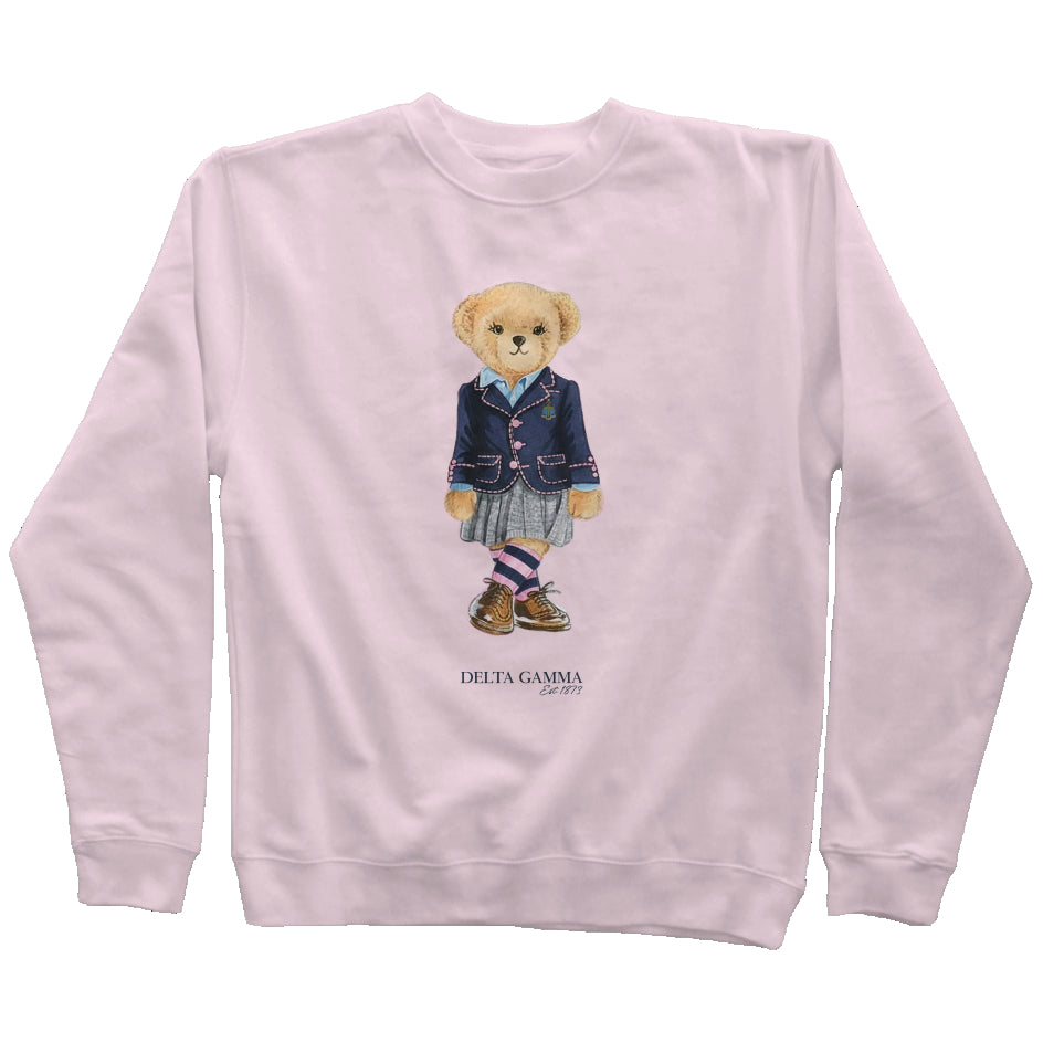 Delta Gamma Sorority Bear Sweatshirt