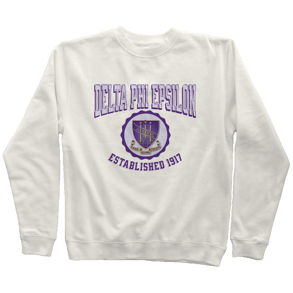 Delta Phi Epsilon Crest Sweatshirt