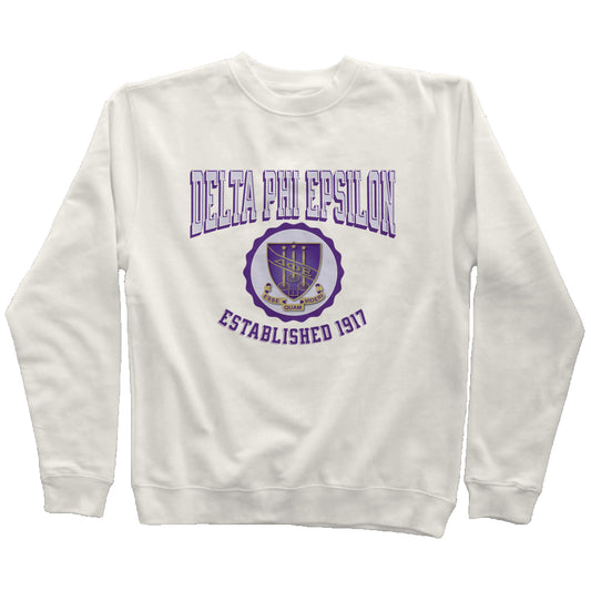 Delta Phi Epsilon Crest Sweatshirt