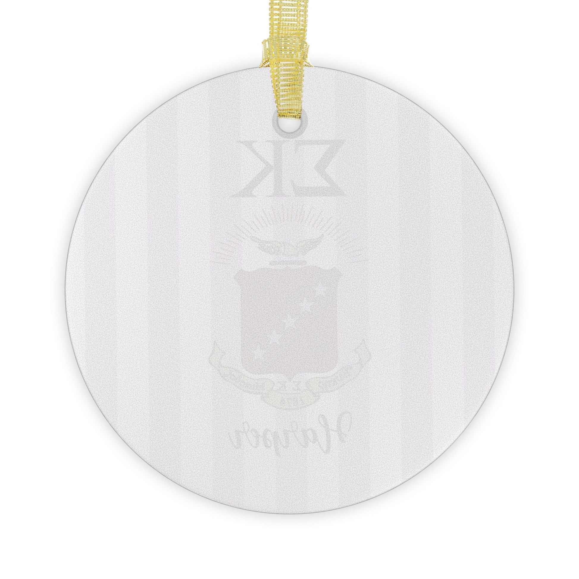 Sigma Kappa Personalized Crest Ornament - Ivy Society