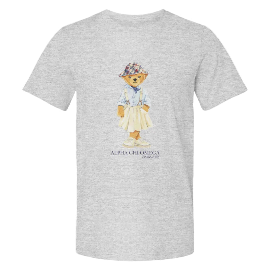 alpha chi omega bear t shirt