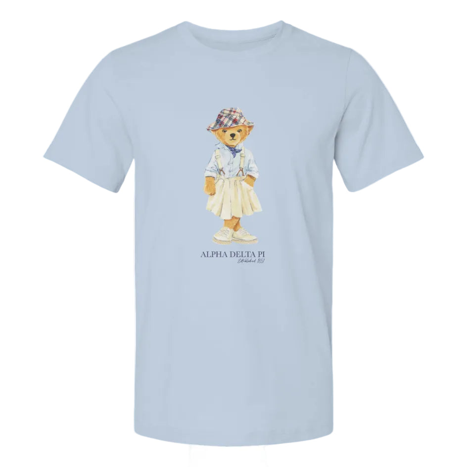 Alpha Delta Pi Bear T Shirt