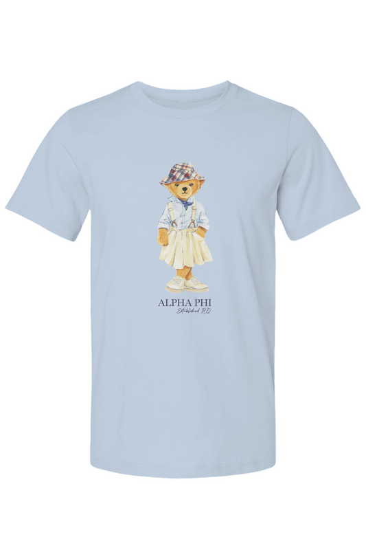 Alpha Phi Bear T Shirt
