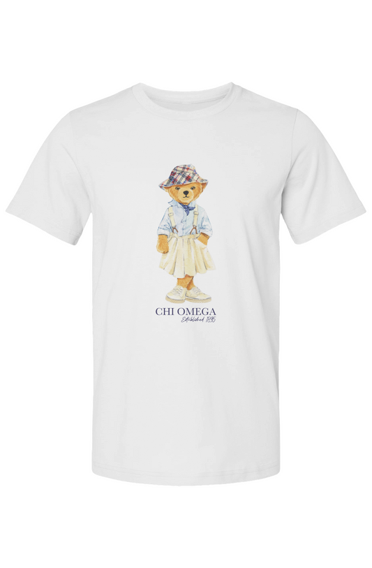 Chi Omega Bear T Shirt