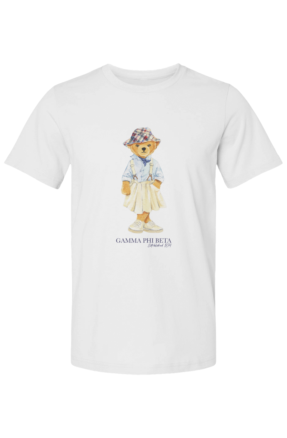 Gamma Phi Beta Bear T Shirt