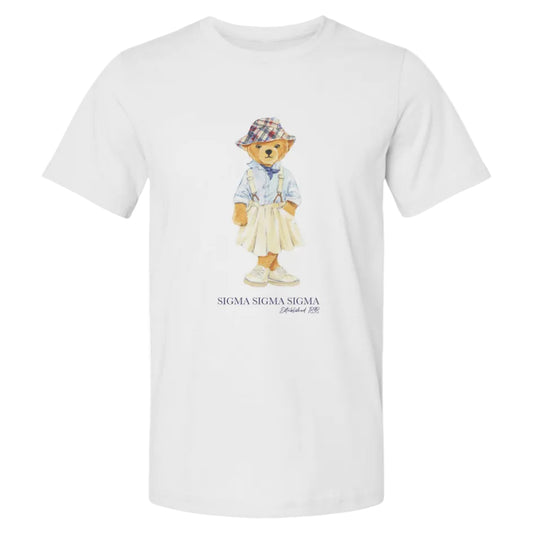 Tri Sigma Bear T Shirt