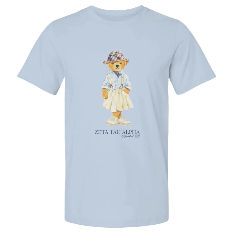 Zeta Tau Alpha Bear T Shirt