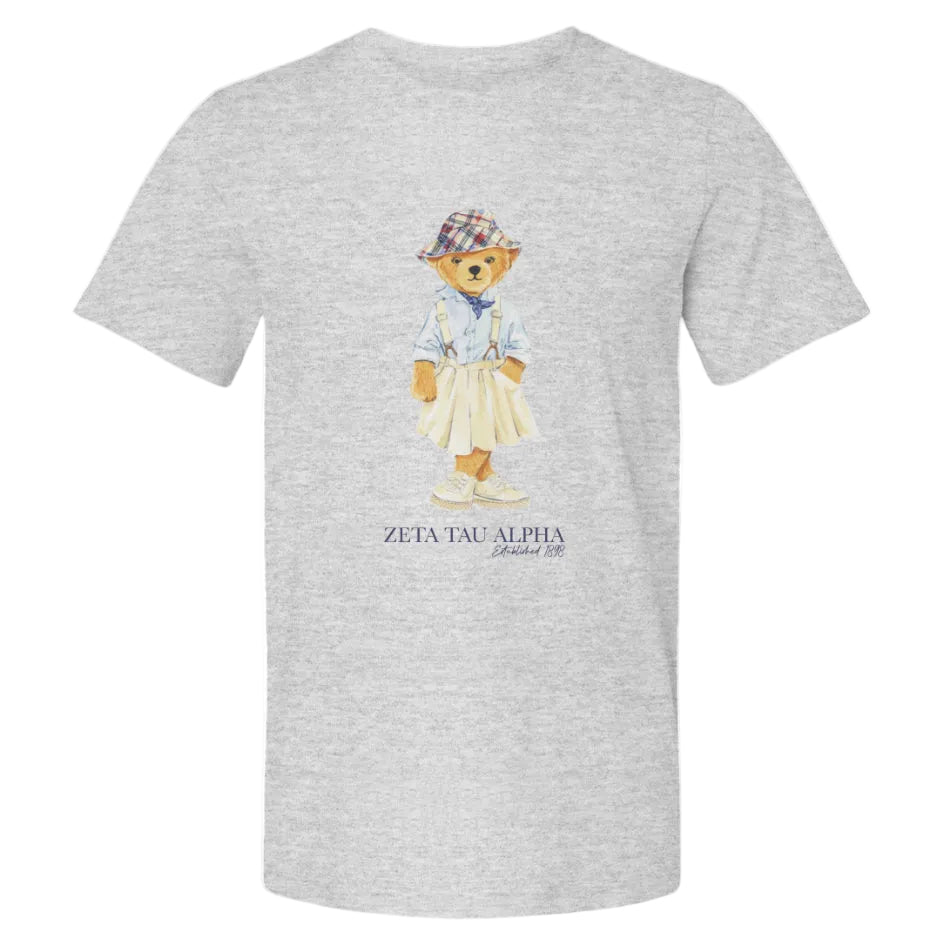 Zeta Tau Alpha Bear T Shirt