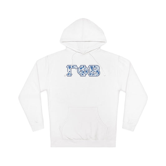 Gamma Phi Beta Blue Willow Hoodie - Ivy Society