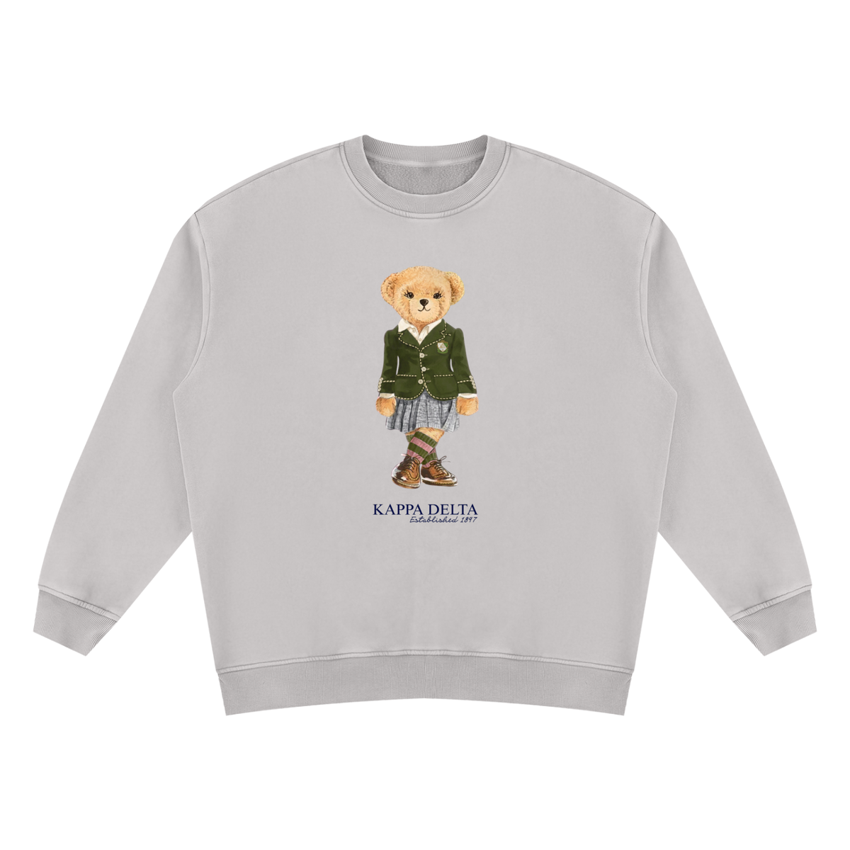 Kappa Delta Sorority Bear Vintage Wash Sweatshirt