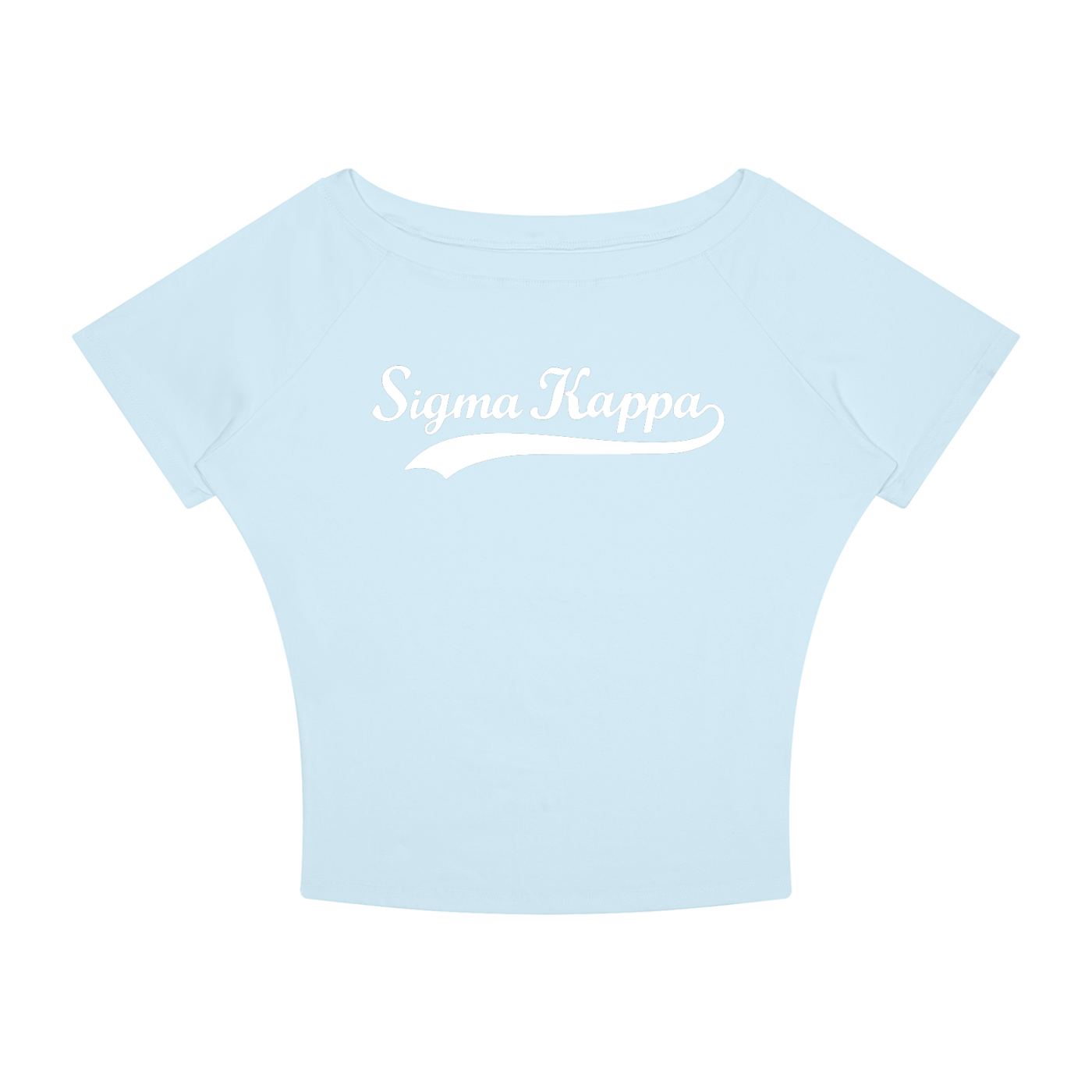 Sigma Kappa Off the Shoulder Tee
