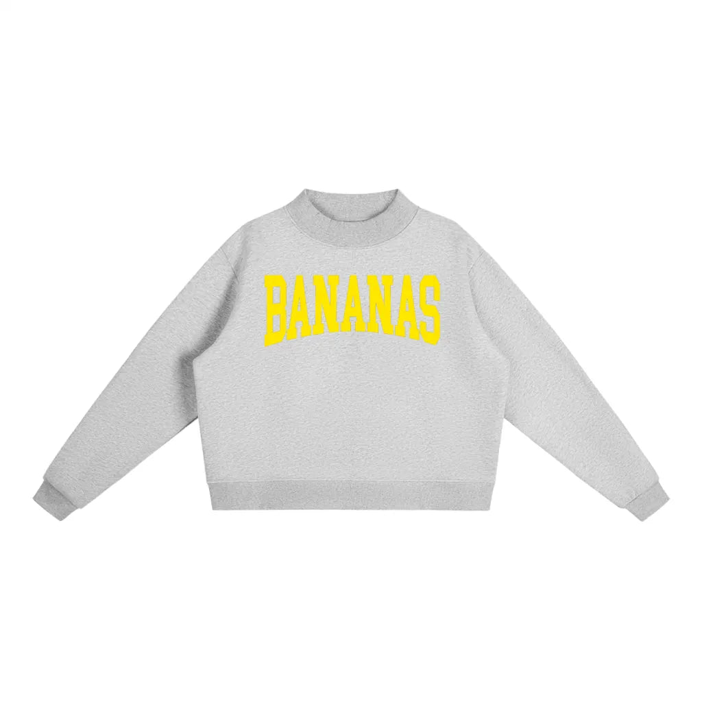 Custom Mock Neck Sweatshirt - Ivy Society