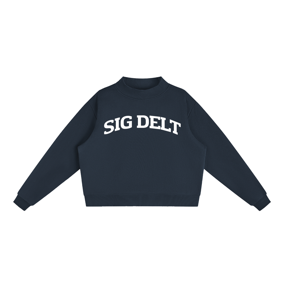 Sig Delt Mock Neck