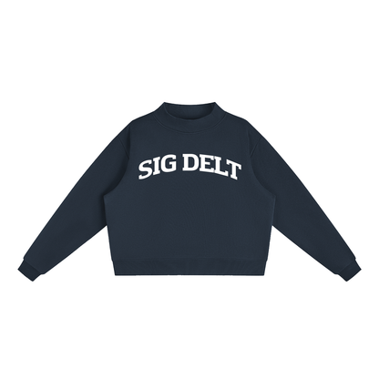 Sig Delt Mock Neck
