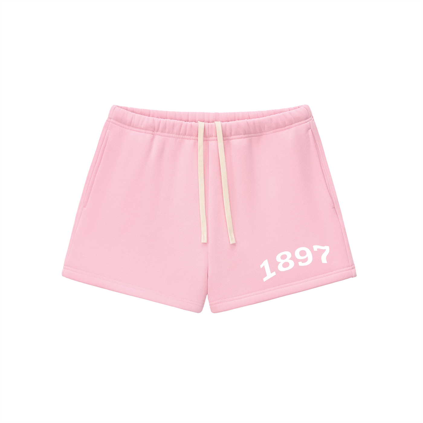 Alpha Omicron Pi Fleece Drawstring Shorts