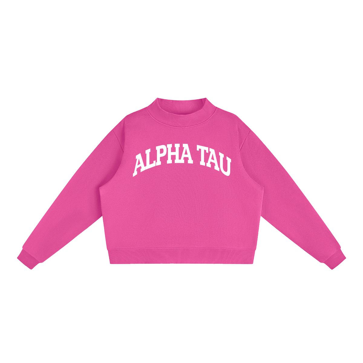 Alpha Sigma Tau Mockneck Sweatshirt