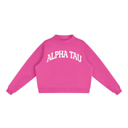 Alpha Sigma Tau Mockneck Sweatshirt