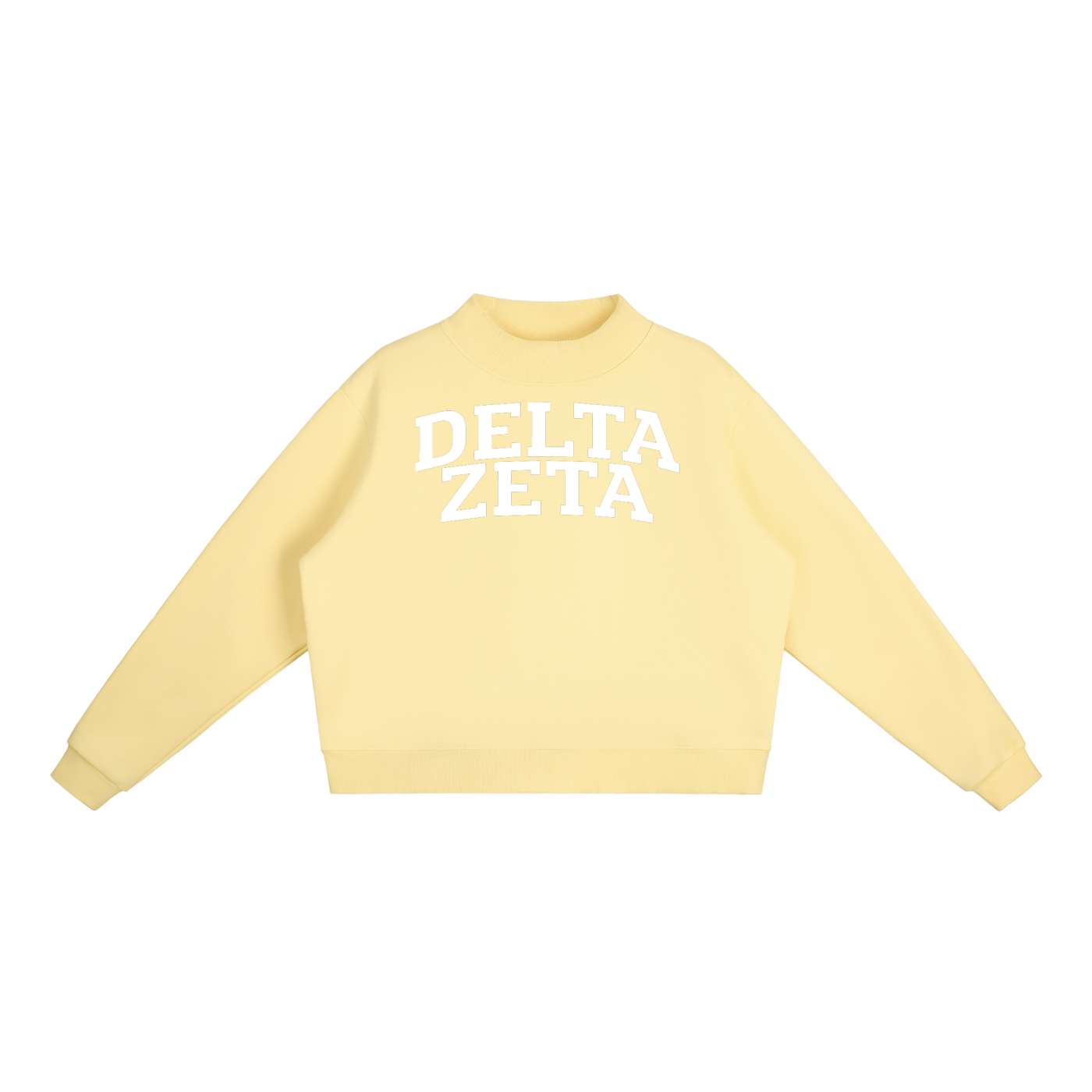 Delta Zeta Mock Neck Sweatshirt - Ivy Society