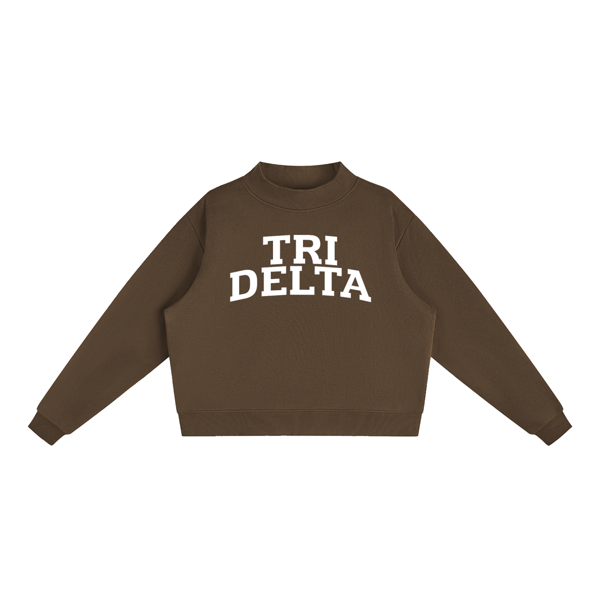 Tri Delta Mock Neck