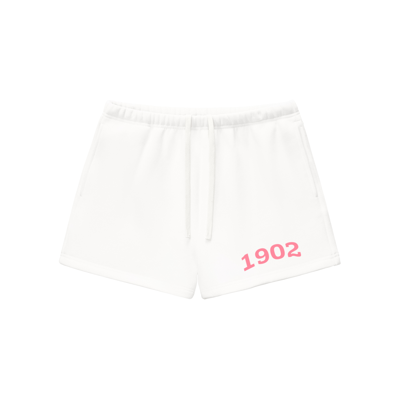 Pink Delta Zeta Fleece Drawstring Shorts - Ivy Society