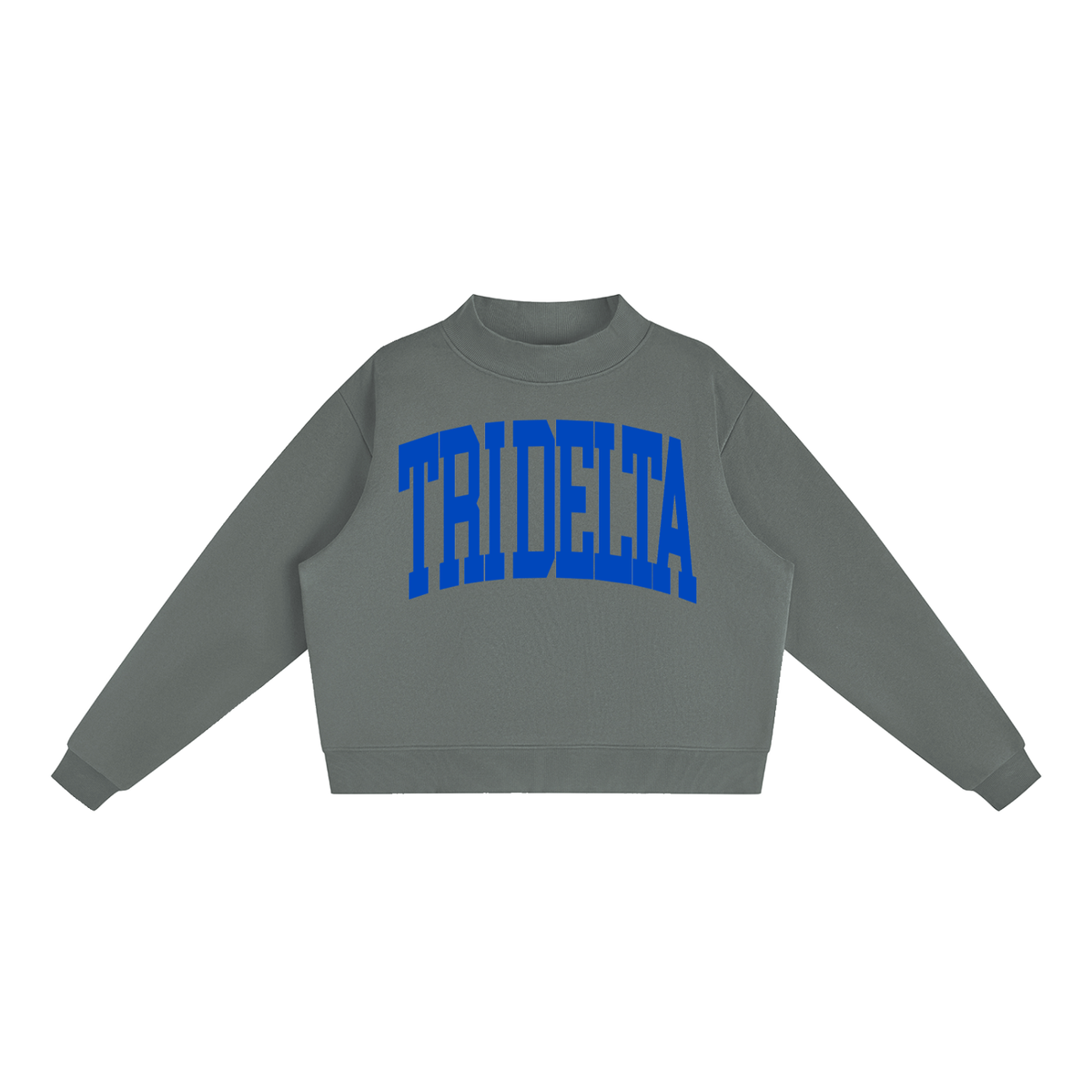 Tri Delta Big Mock Neck Sweatshirt